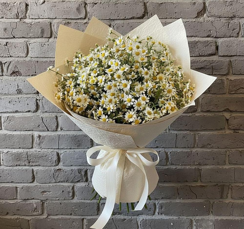 Букет цветов из: Ромашки в Приморско-Ахтарске