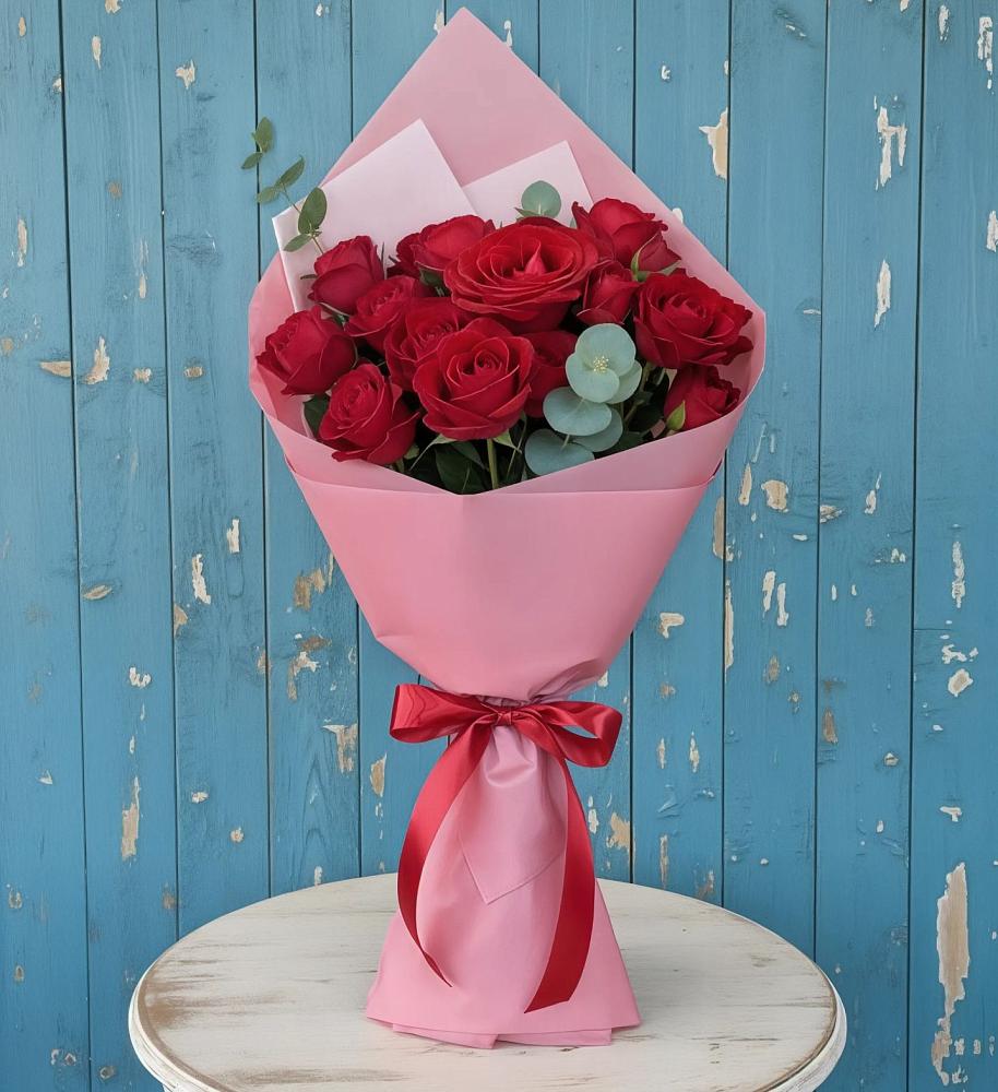 Букет цветов из: Розы в Приморско-Ахтарске