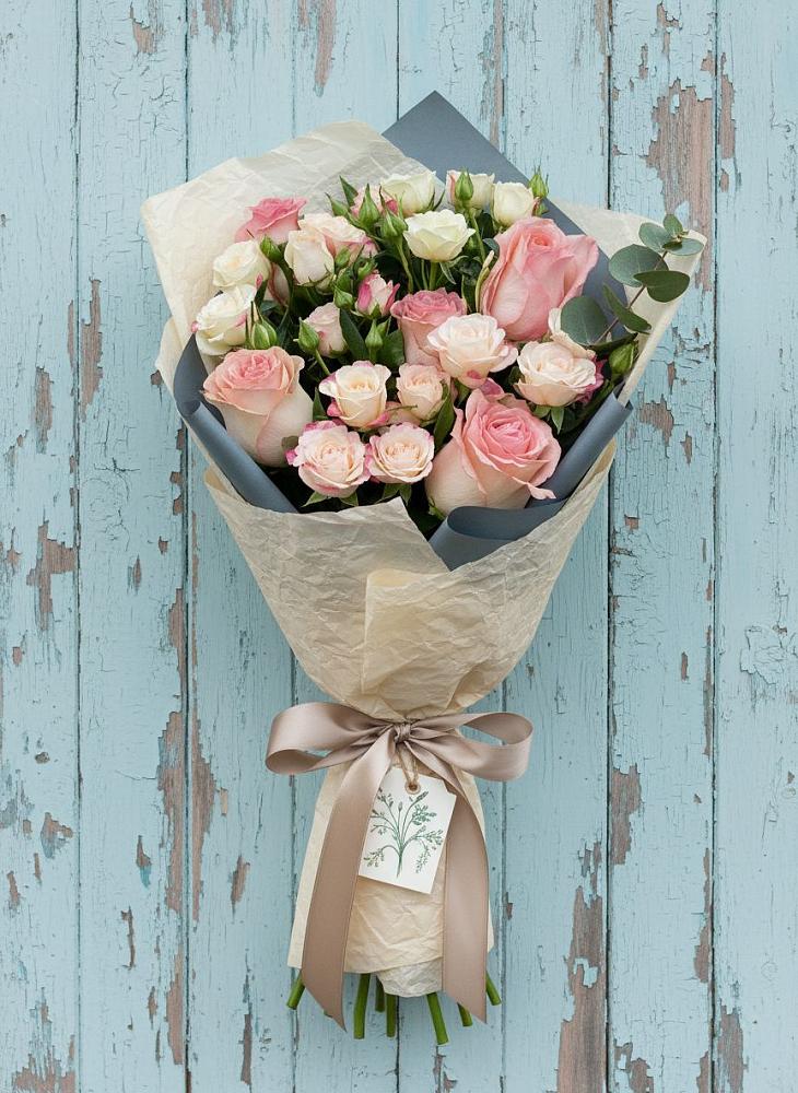 Букет цветов из: Розы в Приморско-Ахтарске