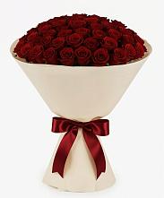 Букет 101 Бордовая роза Блэк Бакарра в Приморско-Ахтарске
