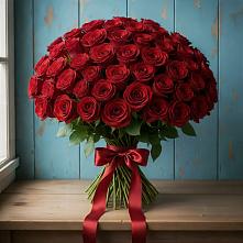 Букет Красные розы Блэк Меджик в Приморско-Ахтарске