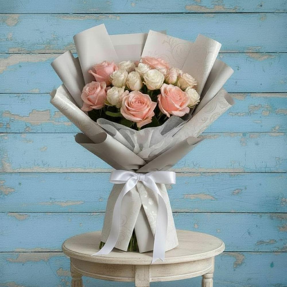 Букет цветов из: Розы в Приморско-Ахтарске