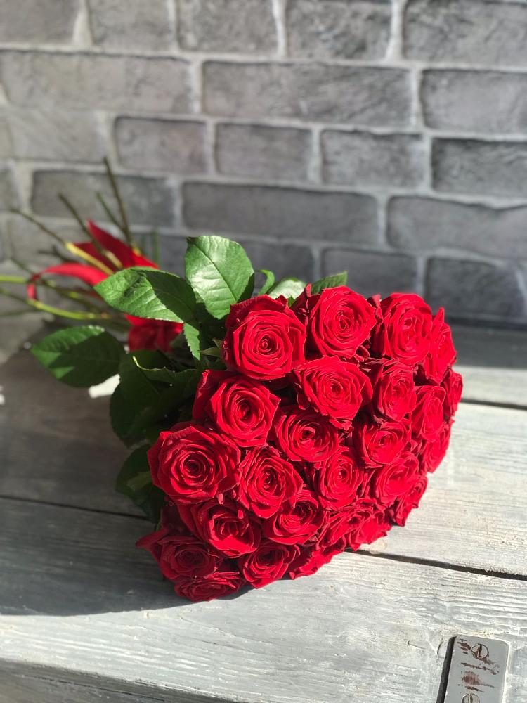 Букет Красные розы Фридом в Приморско-Ахтарске