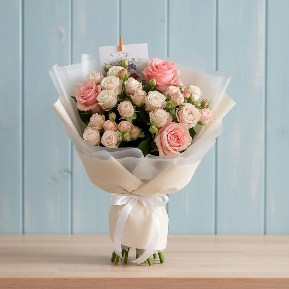 Букет цветов из: Розы в Приморско-Ахтарске