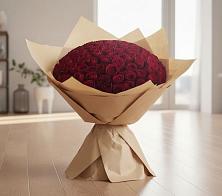 Букет 101 Красная роза в Приморско-Ахтарске