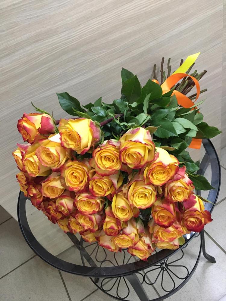 Букет Желтые розы в Приморско-Ахтарске