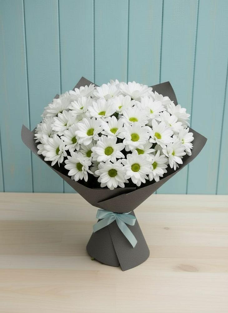 Букет цветов из: Хризантемы в Приморско-Ахтарске