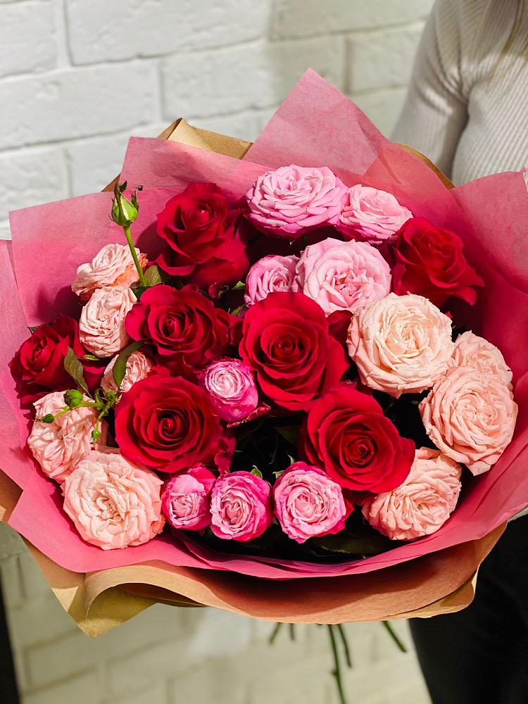 Букет цветов из: Розы в Приморско-Ахтарске