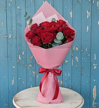 Букет цветов из:  Розы в Приморско-Ахтарске
