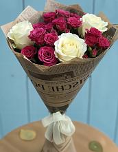 Букет цветов из:  Розы в Приморско-Ахтарске
