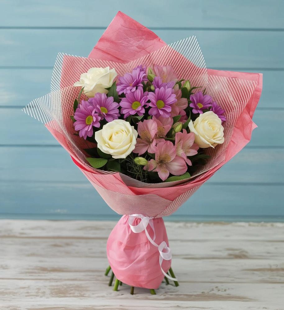 Букет цветов из: Герберы в Приморско-Ахтарске