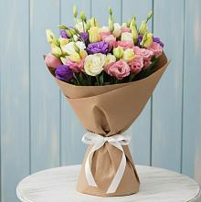 Букет цветов из:  Лизиантусы в Приморско-Ахтарске